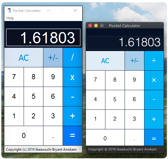 pocket calculator